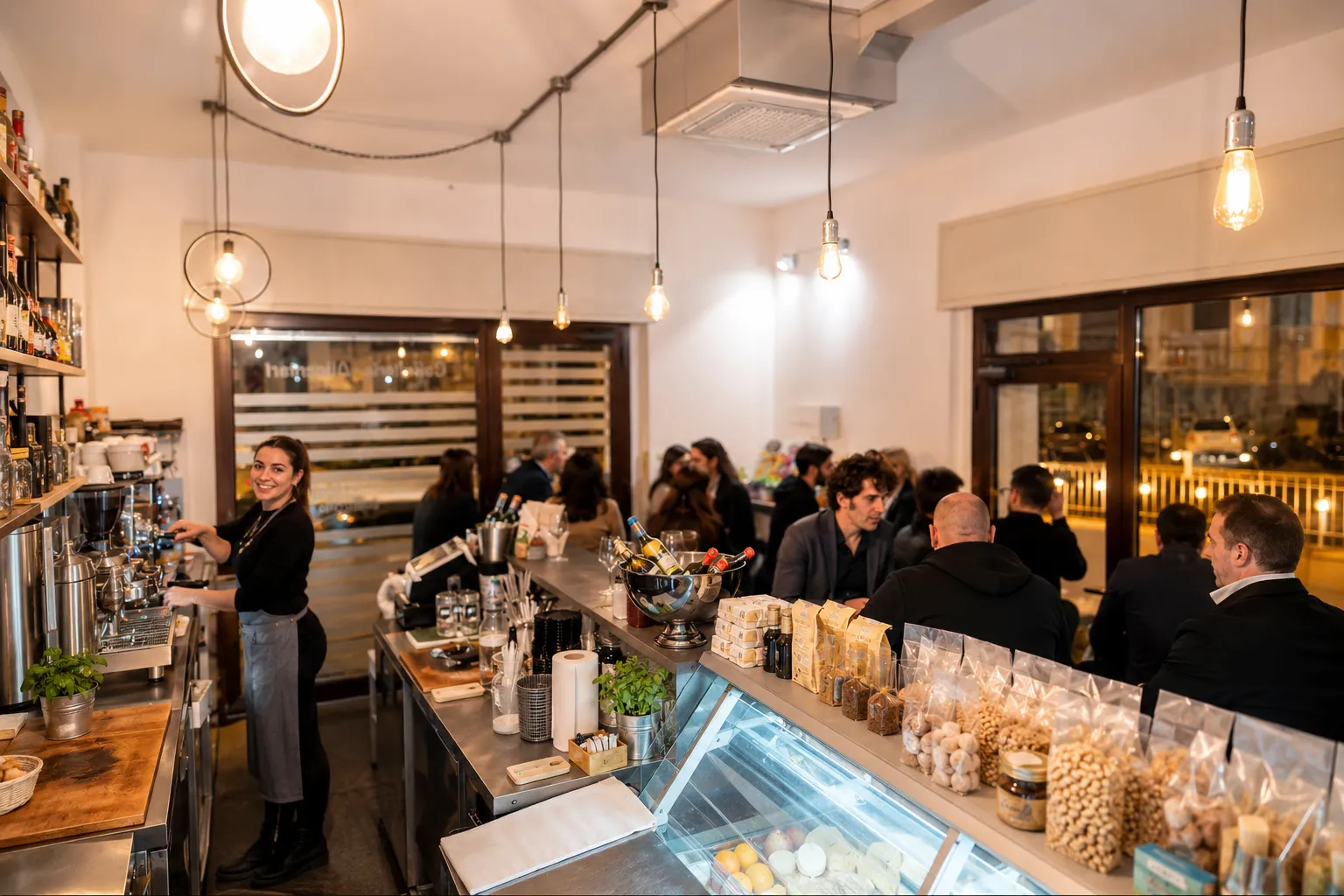 Il bar con minimarket di Via Piave 2 a L'Aquila, progetto di inserimento lavorativo
